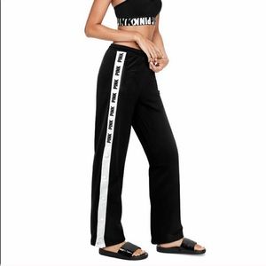 Victoria’s Secret Pink Snap Track Pant Medium
